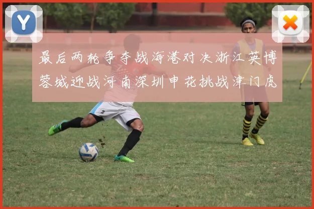 最后两轮争夺战海港对决浙江英博蓉城迎战河南深圳申花挑战津门虎
